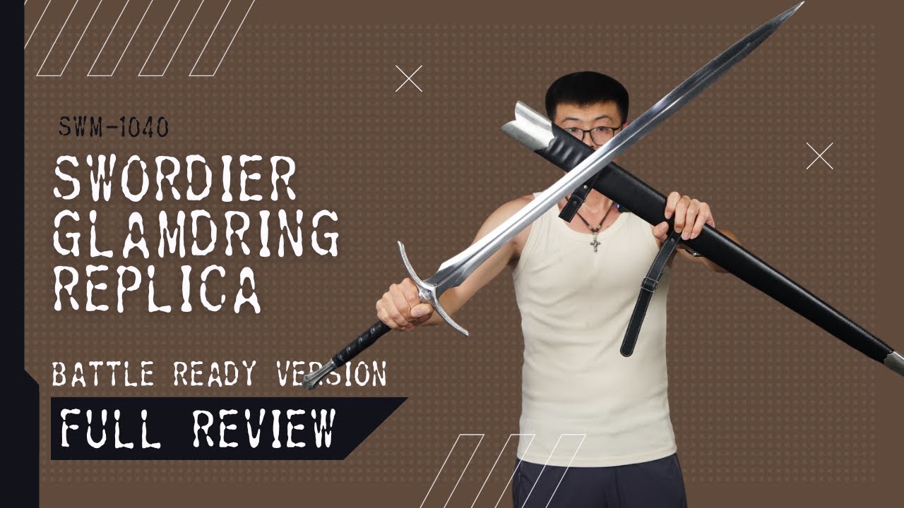 Gandalf’s Sword in Real Life?! | Functional Glamdring Replica by Swordier Released! 