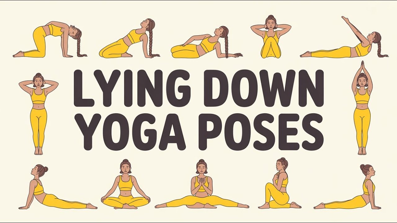 Relaxing Yoga for Kids | Easy Lying Down Poses for Flexibility 🧘‍♀️