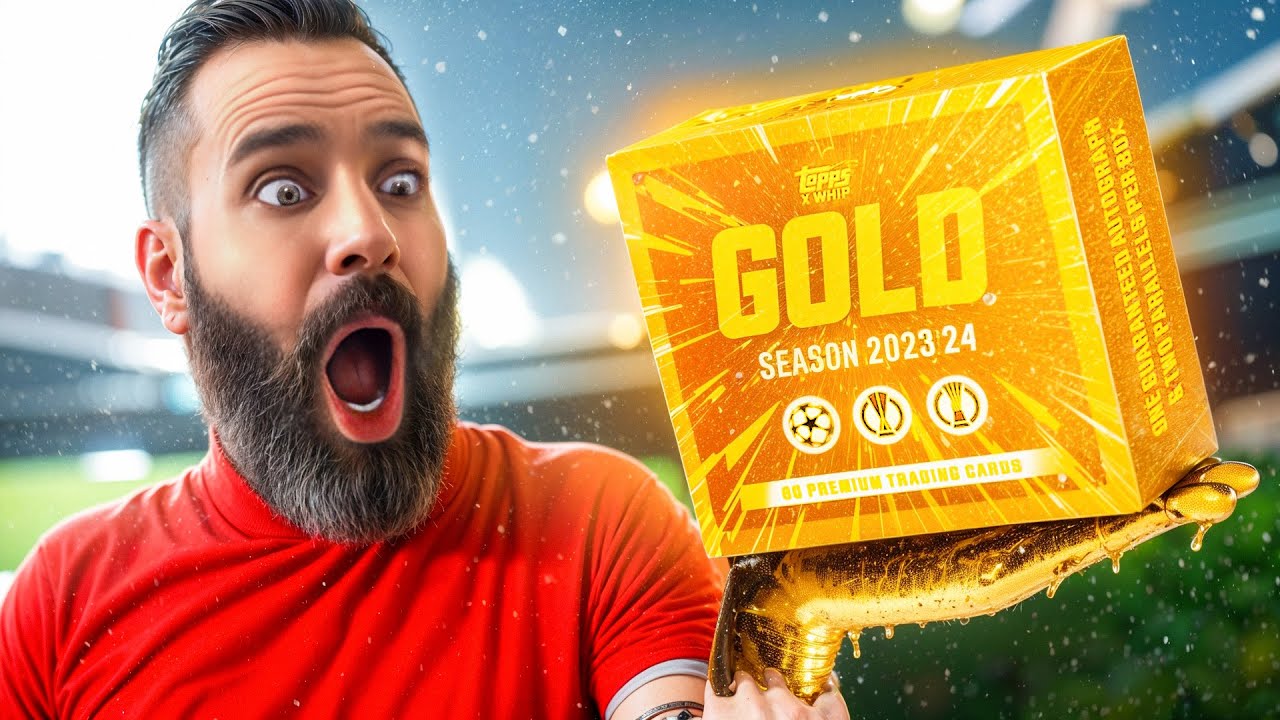 Abri a Caixa de Ouro das Cartas de Futebol