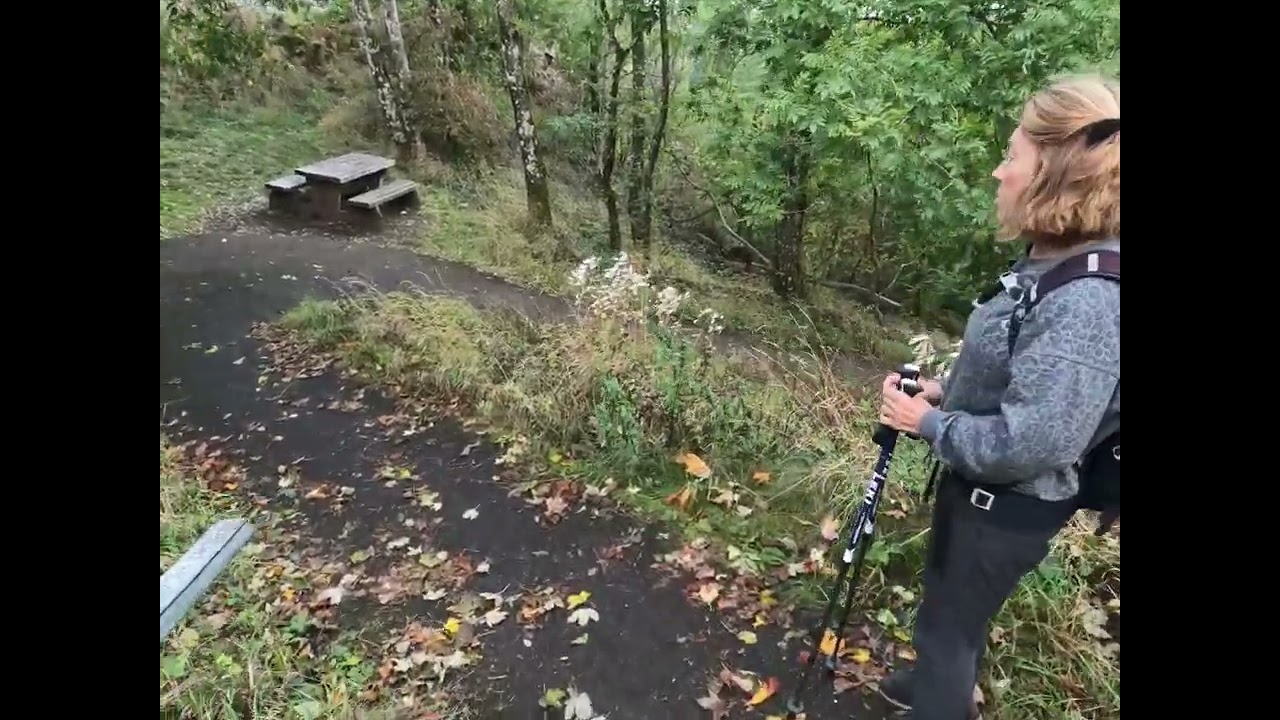 wandeling naar de hohe acht in de eifel