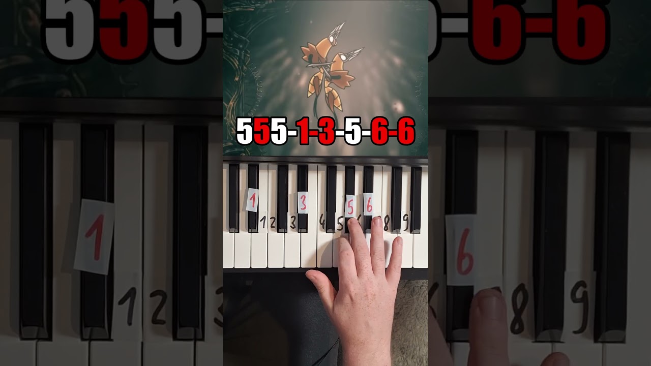Cogwork Dancers Hollow Knight Silksong Piano Tutorial 