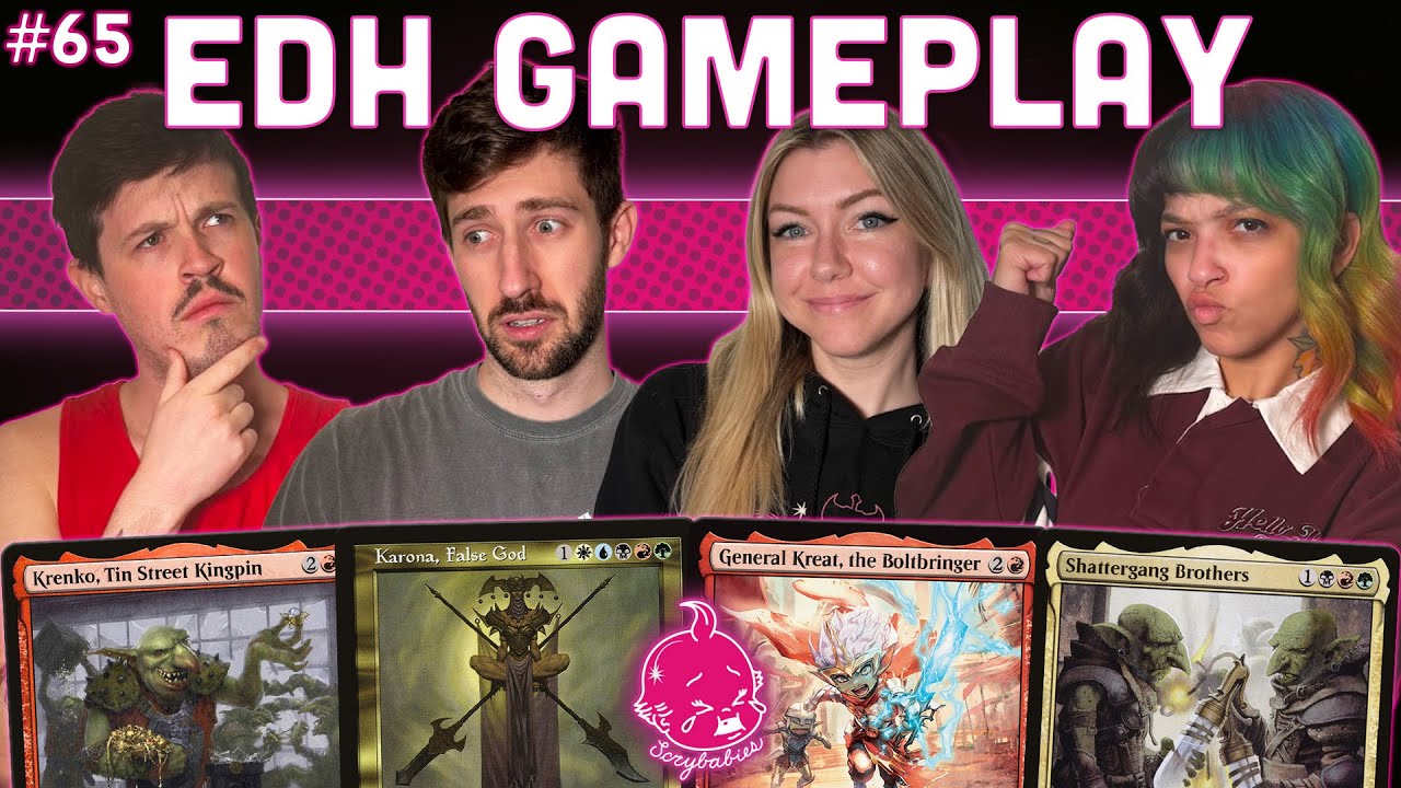 Who’s the BEST GOBLIN Commander?! Krenko | Karona | Kreat | Shattergang Bros | MTG EDH GAMEPLAY