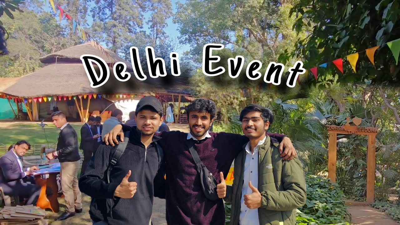 Delhi Event 🤗 Zorba the buddha Location 📍Vlog 169/365