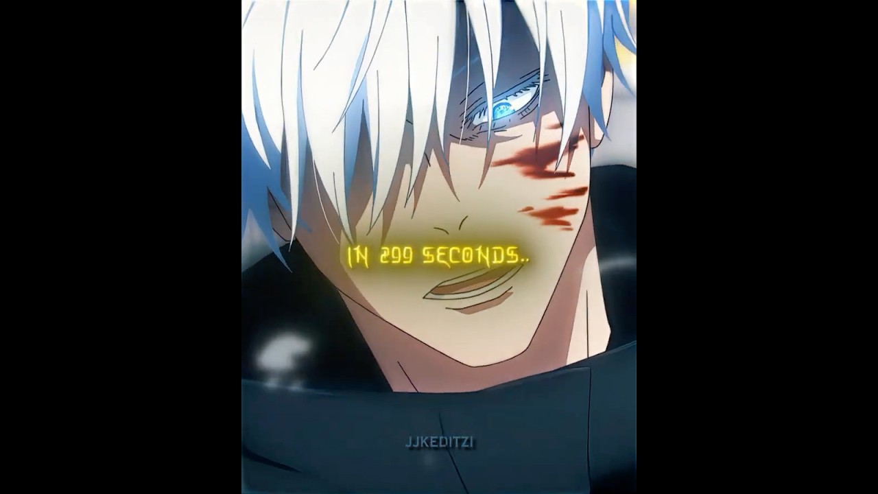 Gojo's Domain Expansion 💀 || Jujutsu kaisen #gojo #sukuna #jjk
