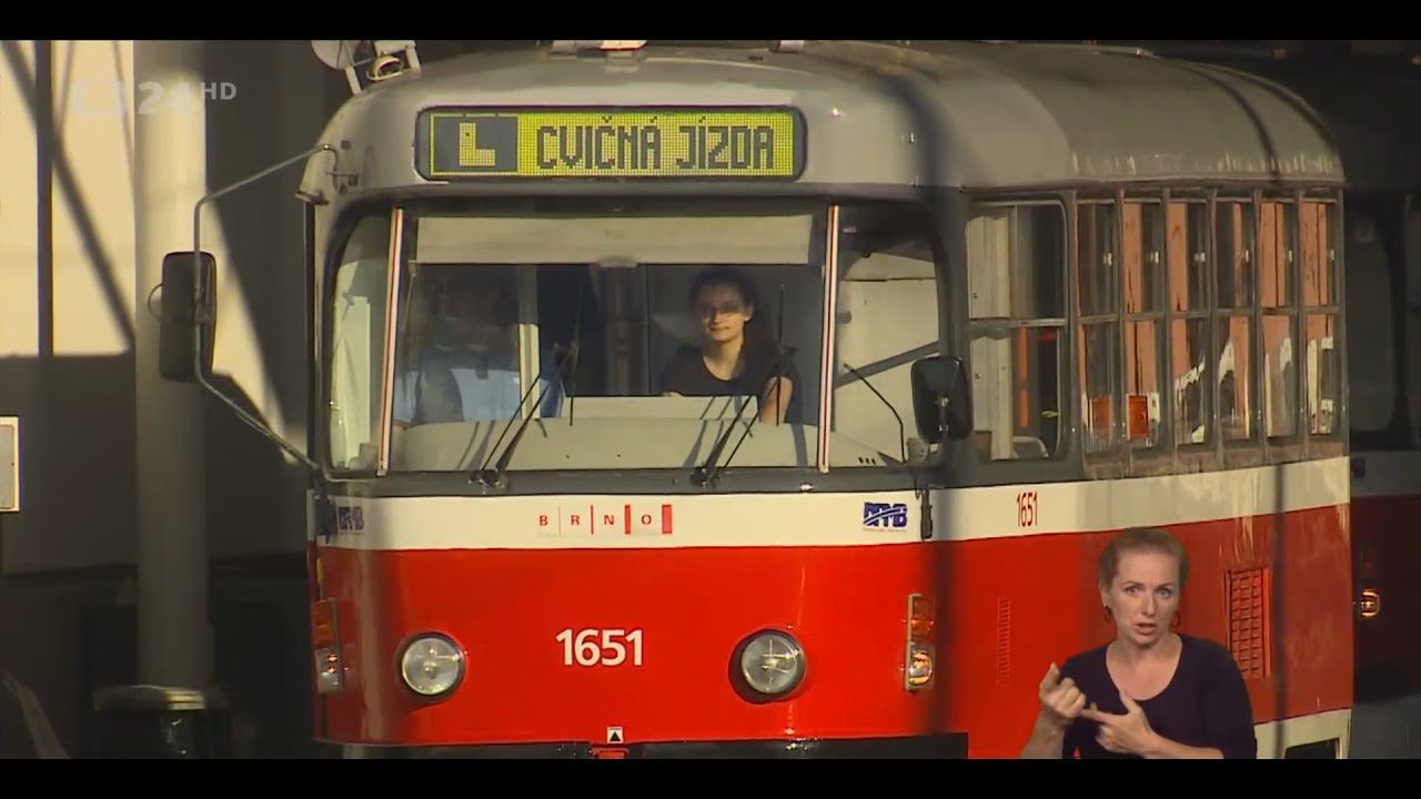 Studenti jako řidiči tramvají