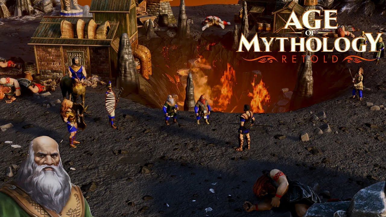The Dwarven Forge, Swarms of Giants - Age of Mythology: Retold Campaign, Titan Difficulty