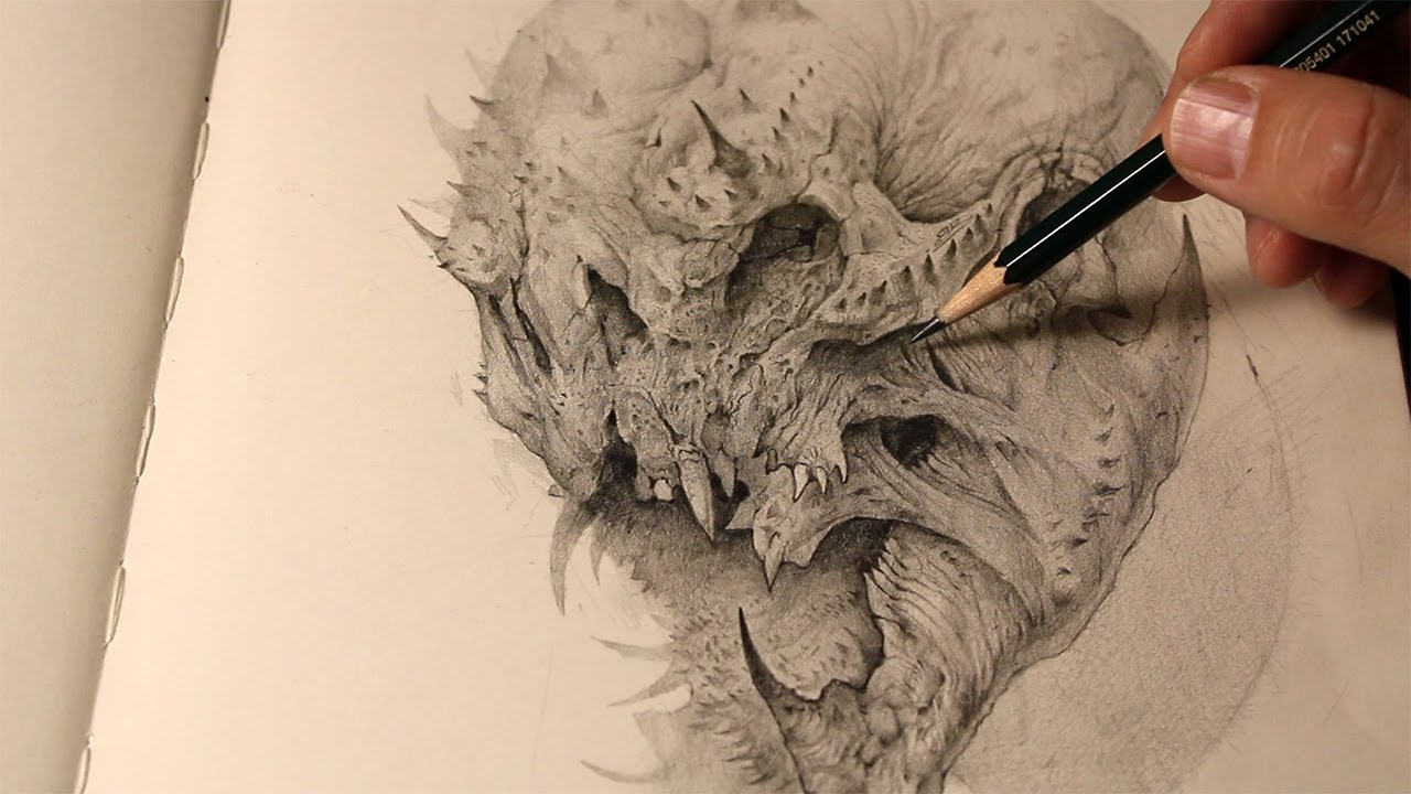 Drawing Details That Make Your Creatures Terrifying!