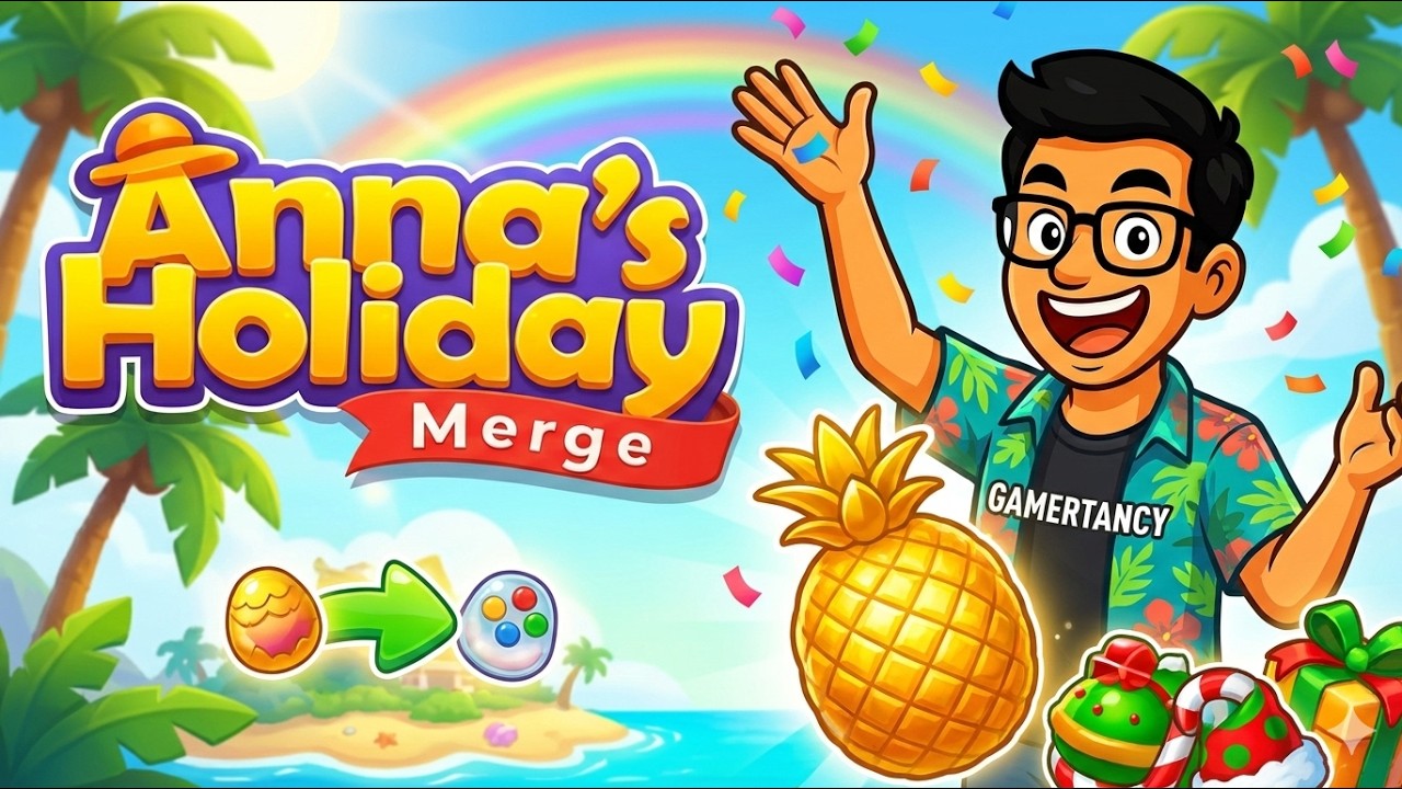Annas Holiday Merge | Cozy Vacation Memories and Calm Merge Story 🧳🌴 | Gamertancy