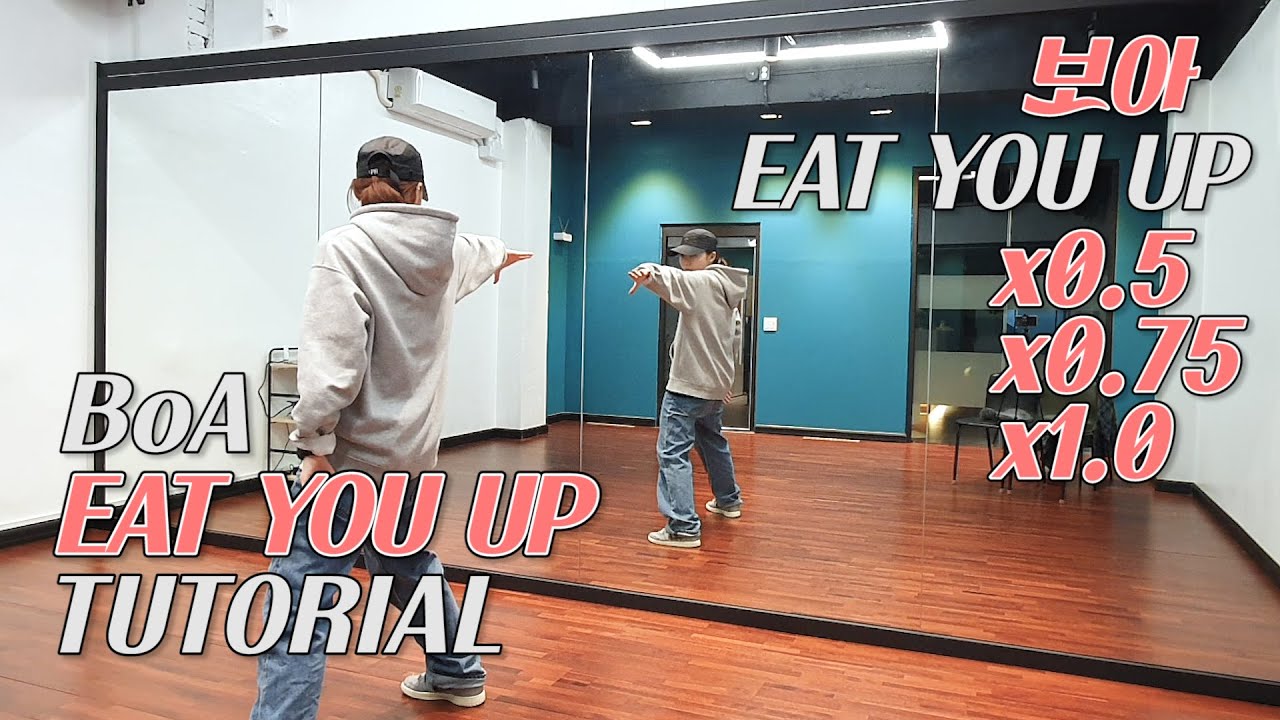 [느리게] BoA(보아) - ' Eat You Up ' | 안무배우기 Dance Slow Tutorial | 거울모드 MIRRORED