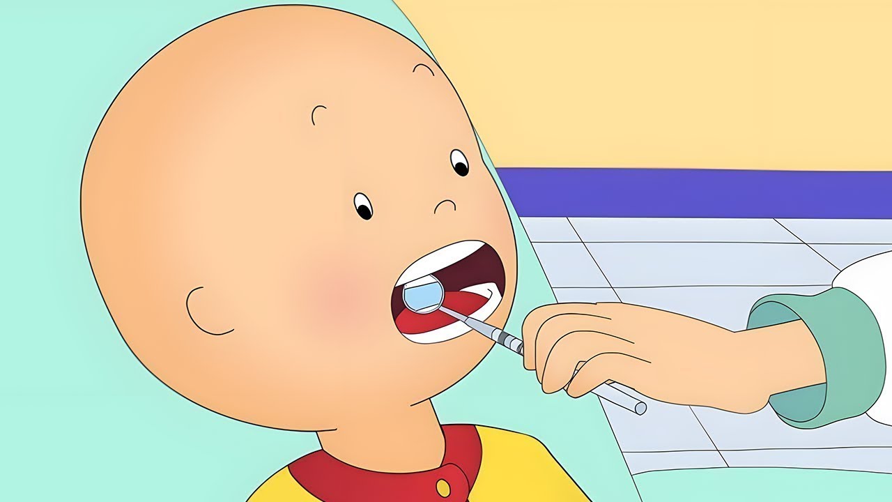 Primeira visita de Caillou ao Dentista | As Novas Aventuras de Caillou - WildBrain