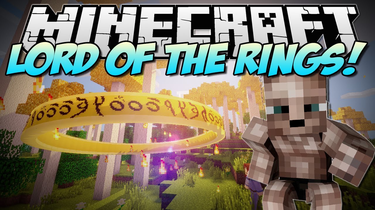 Minecraft | LORD OF THE RINGS! (Live Life in Middle Earth!) | Mod Showcase [1.6.2]