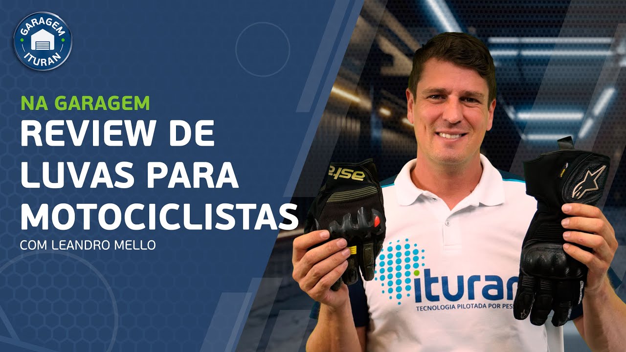 Review de luvas para motociclistas com Leandro Mello