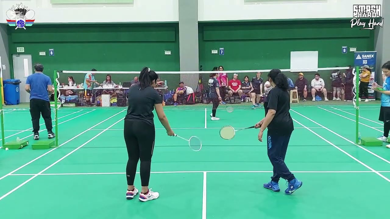 QATAR BADMINTON | 25 April 2025- Jenny & Orly vs Shahnaz & Noorjan