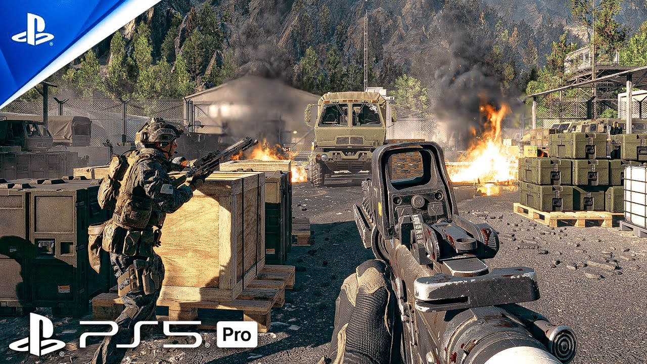 BATTLEFIELD 6 ВЫГЛЯДИТ ПОТРЯСАЮЩЕ (PS5 PRO) Улучшенная графика Pro Геймплей кампании (4K 60 кадро...