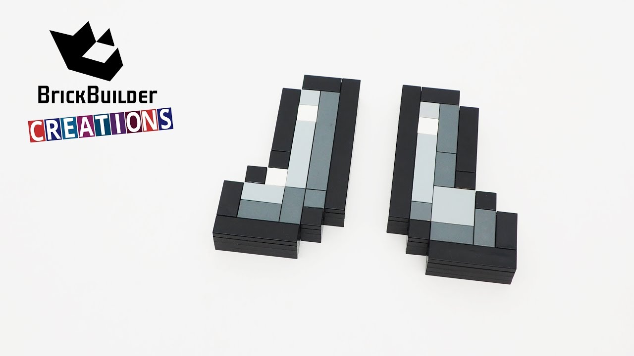 LEGO MOC MINECRAFT IRON BOOTS | 76pcs | Brick Builder Creations