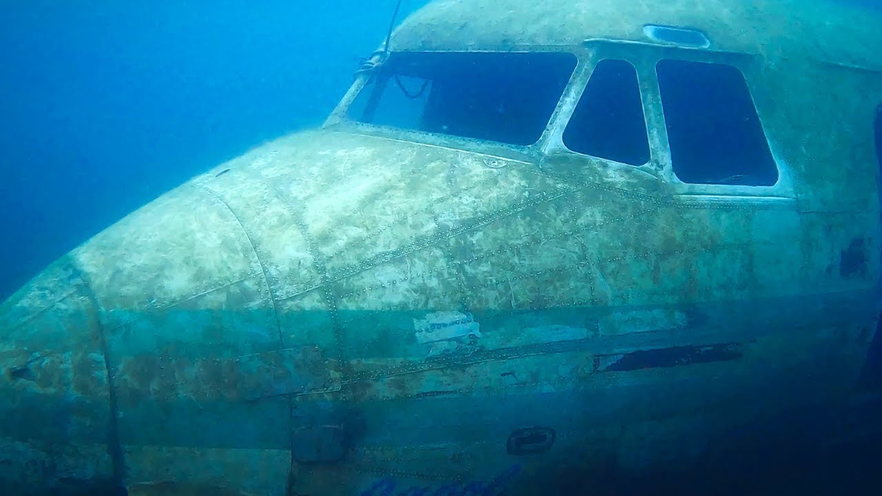 AIRCRAFT WRECK at Capernwray Quarry, the UK's Finest Inland Dive Site