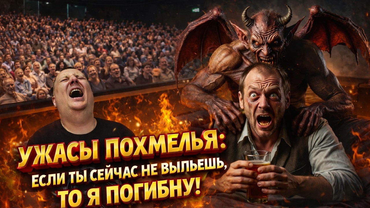 Ужасы похмелья: Если ты сейчас не выпьешь, то я погибну!