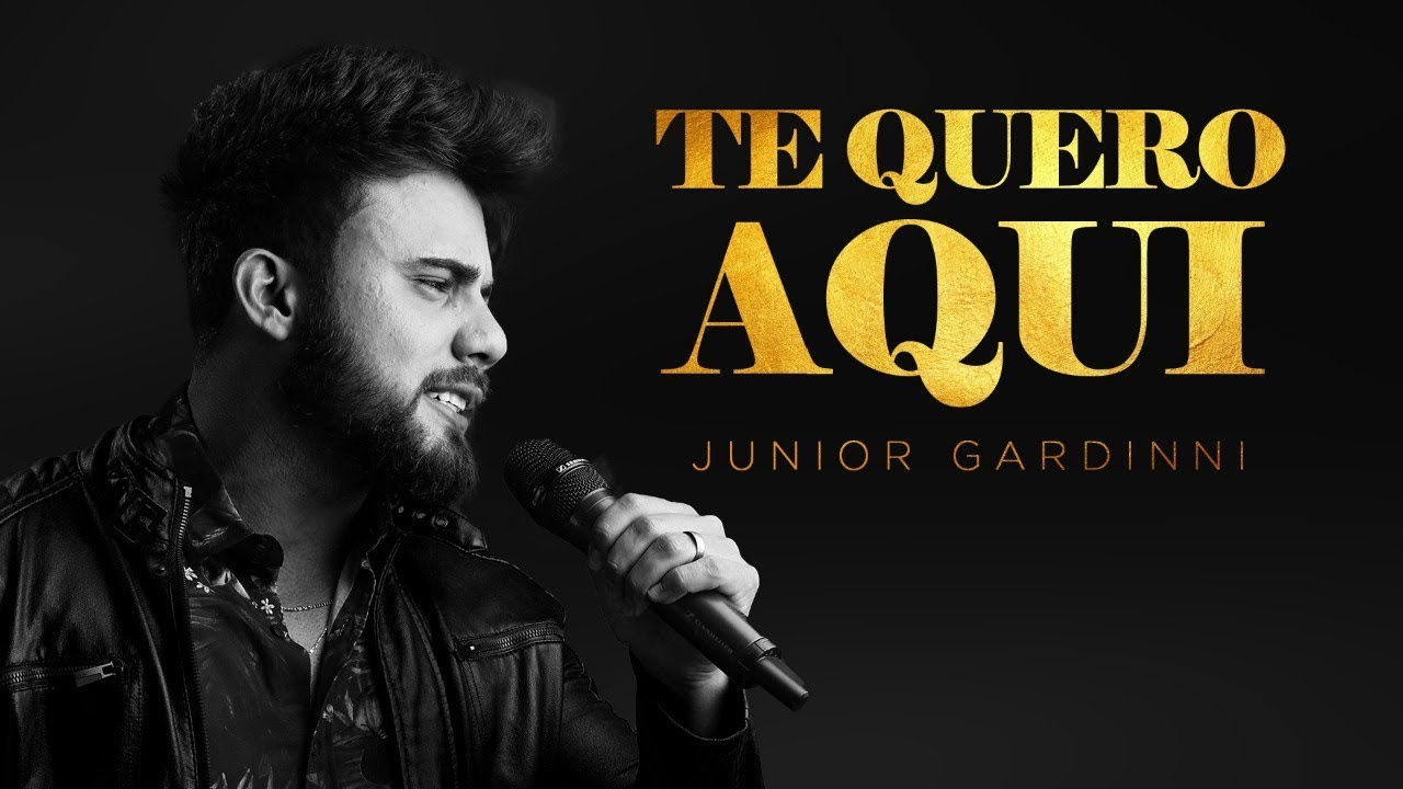 Junior Gardinni - Te Quero Aqui | Lyric Video
