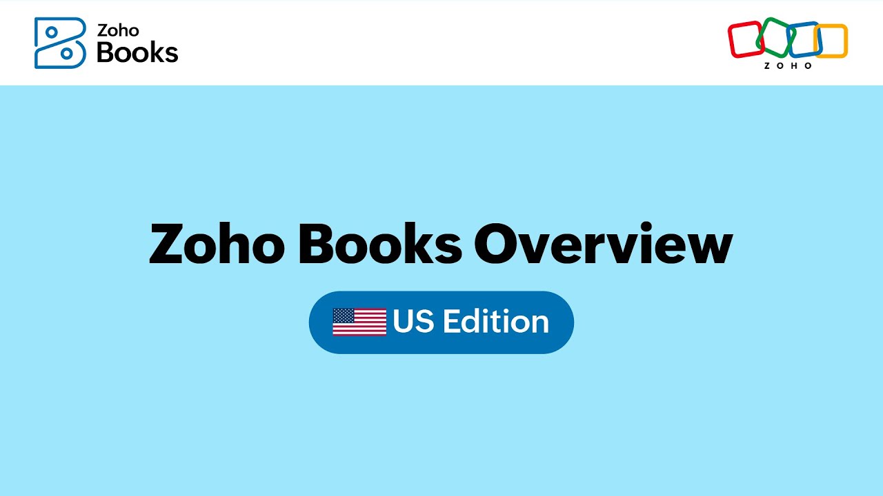 Zoho Books Overview | US Edition
