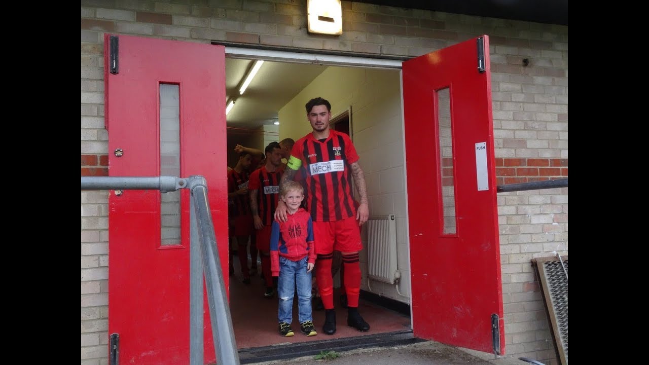 Liam revisits... Fareham Town (as mascot!)