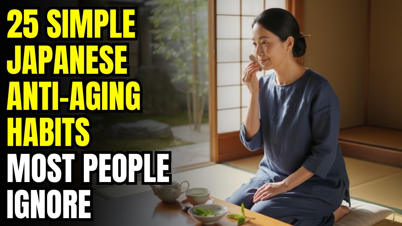 25 Japanese Anti-Aging Habits Most People Ignore
