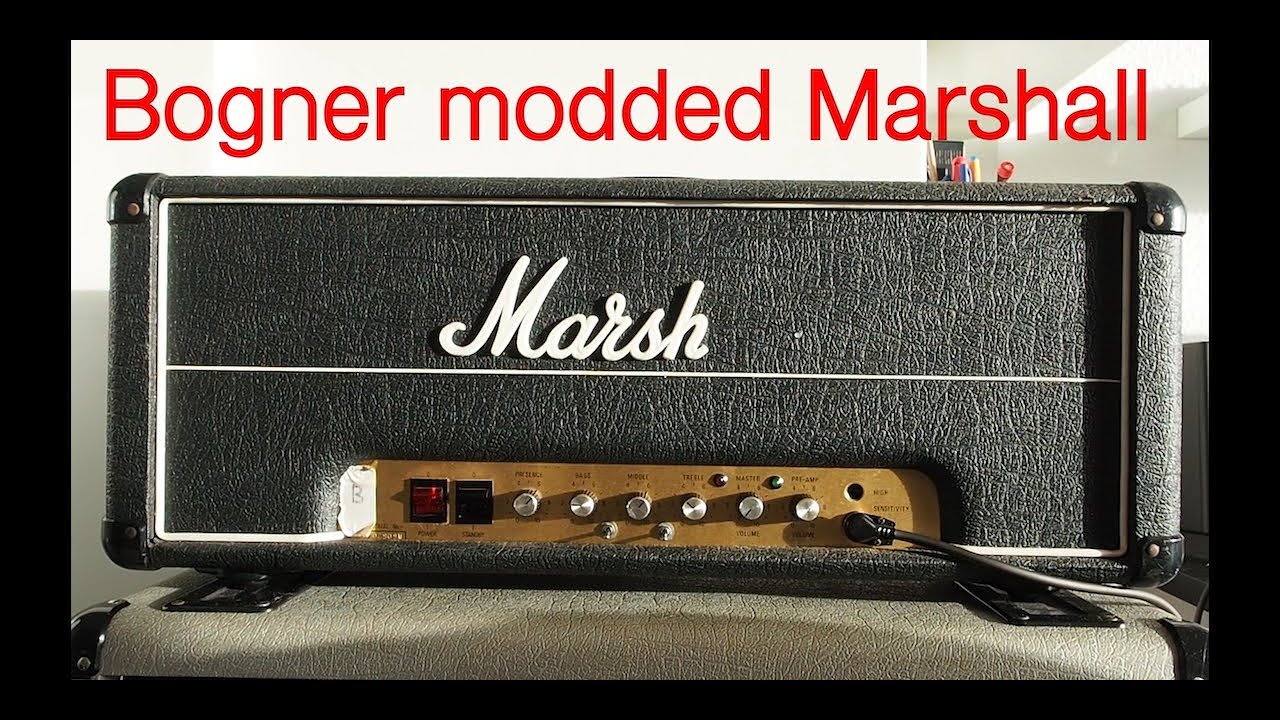 The Ultimate 80s Metal Amp - Bogner modded Marshall