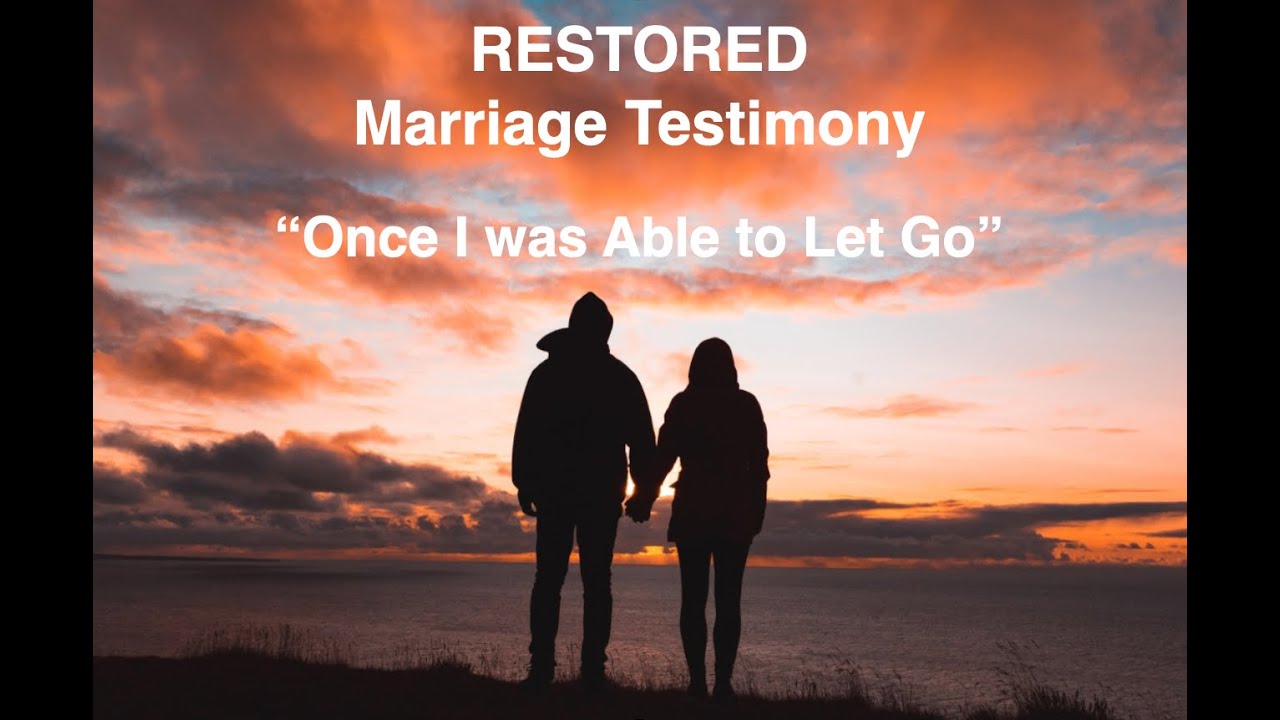 ❣️RESTORED Marriage Testimony“Once I was Able to Let Go” ❣️