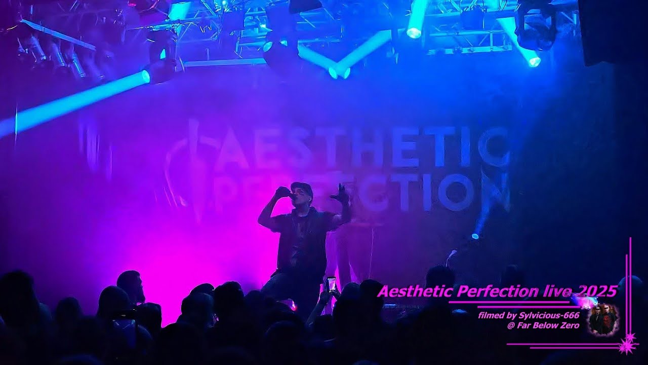 Aesthetic Perfection - Coward - live (25.05.2025 - Das Rind - Rüsselsheim)*