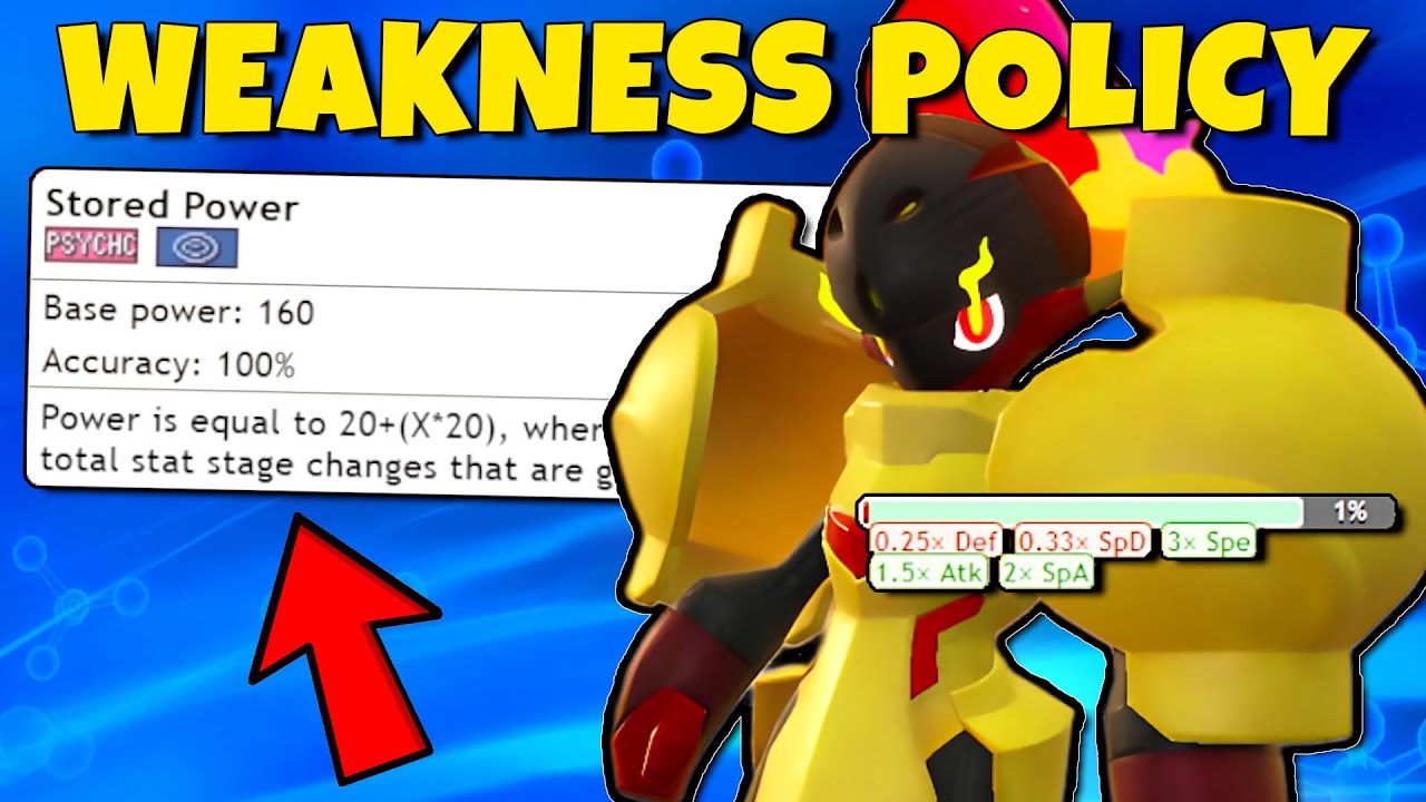 Weakness Policy Armarouge is just TOO POWERFUL