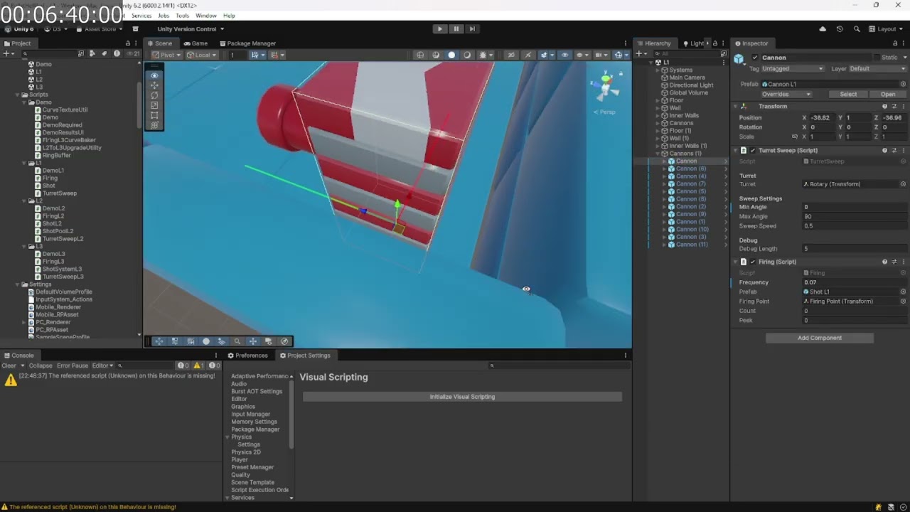 Unity DOD - Bullet Hell Performance