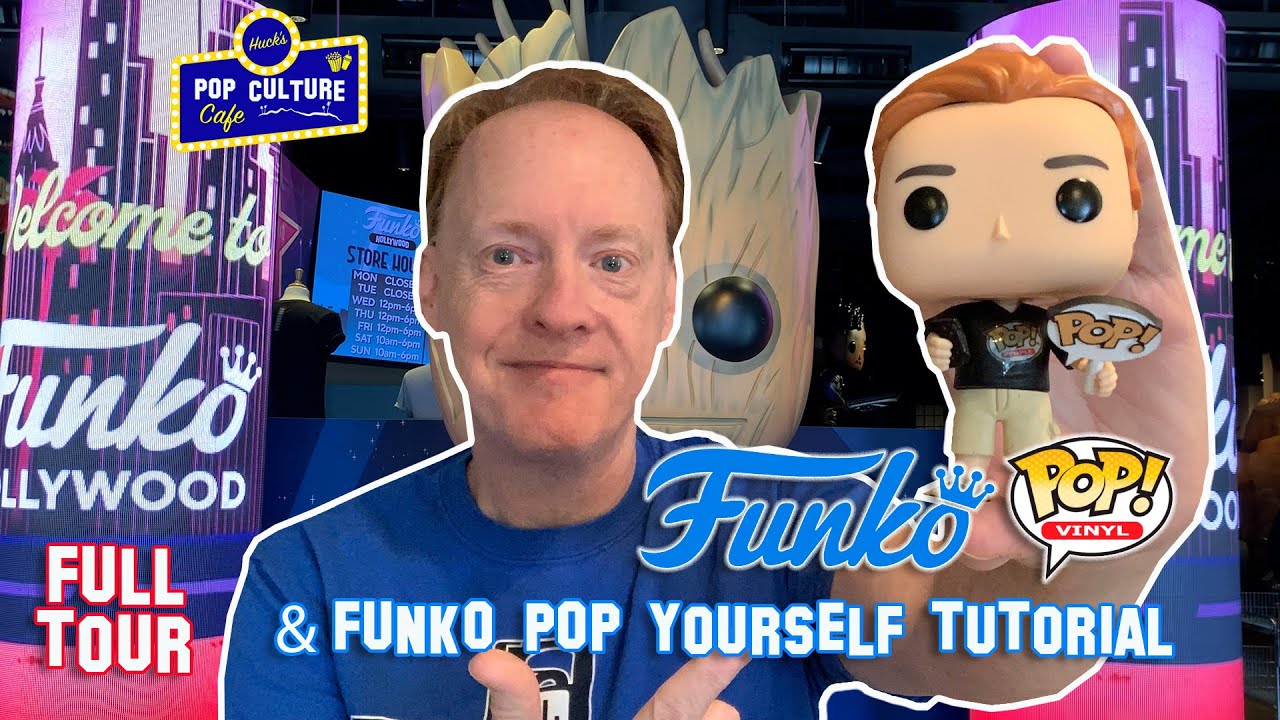 Funko Hollywood Store Full Tour & Make Your Own Pop Review