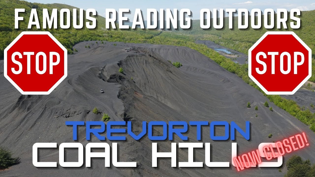 Trevorton, PA Coal Hills, СЕЙЧАС ЗАКРЫТО НА ПОСТОЯННУЮ СТОРОНУ