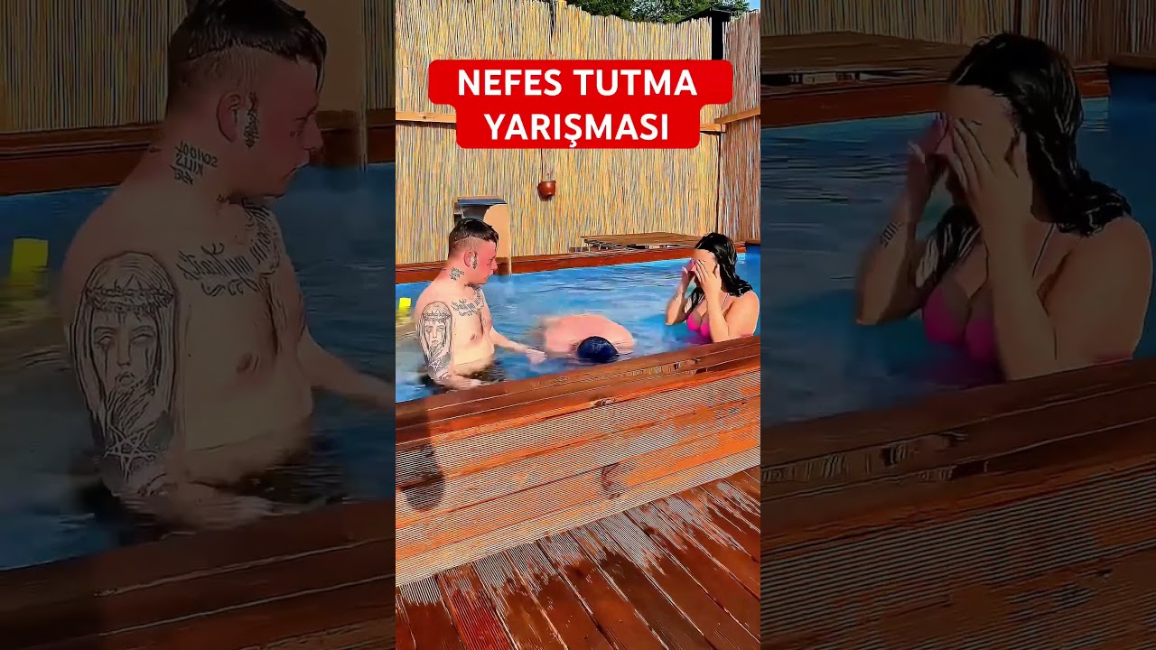 Nefes Tutma Yarışması! Alexsa Gözde Akgün Semih Varol Yeni Tiktok Videosu! Yeni Gündem 