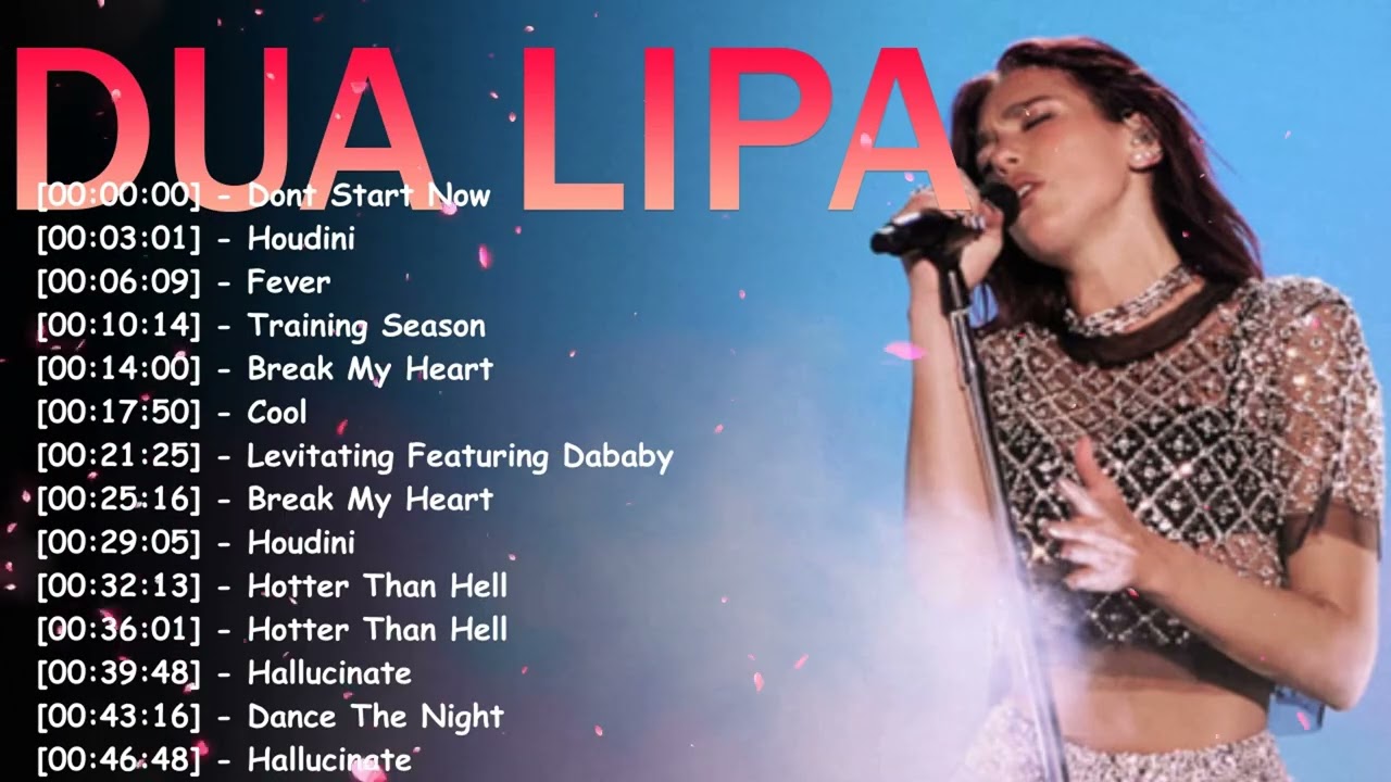 Best of Dua Lipa – Love Again and More Moonlight Edition Pop Hits Playlist