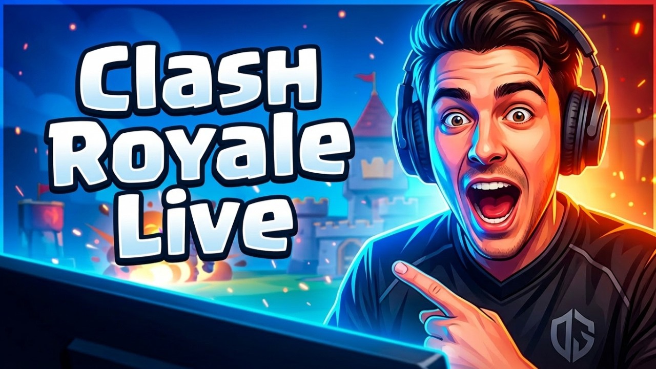 Clash Royale LIVE Streaming Now!