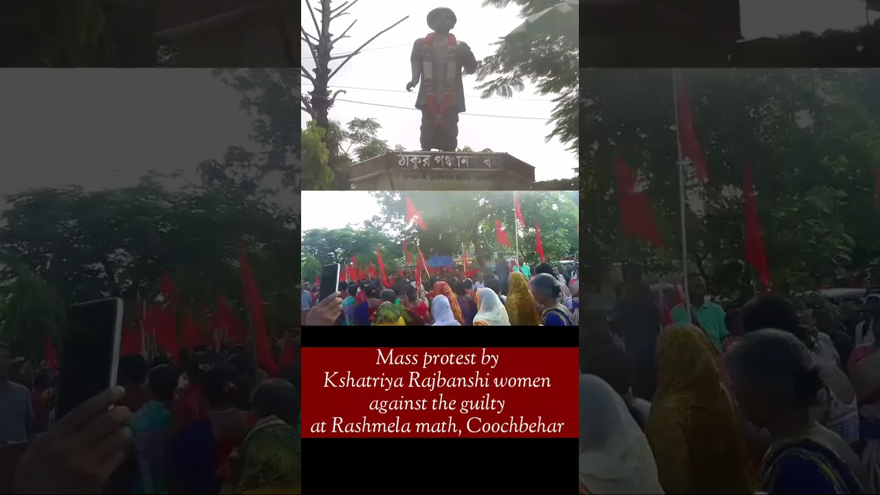 The power of Kshatriya women| protest at  SP and DM office| Huge crowd