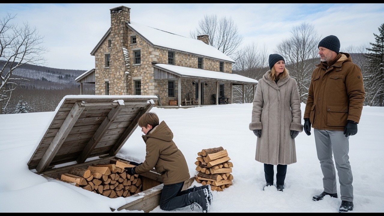 Kicked Out at 16, He Hid Firewood Underground — Winter Made Him the Town’s Hero