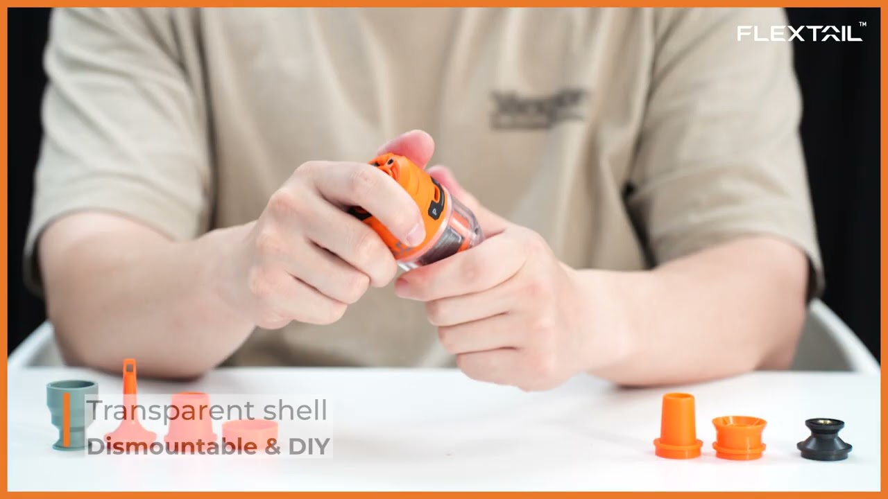 Max Pump 3 - Product Introduction & User Guide | Flextail | Outdoor, Hiking, Camping
