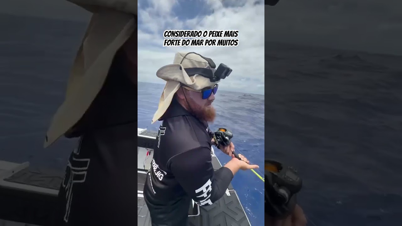 PESCARIA DE OLHO DE BOI USANDO ATUM DE ISCA - OLHA A FORÇA DESSE PEIXE - FF PESCA ILHEUS BAHIA
