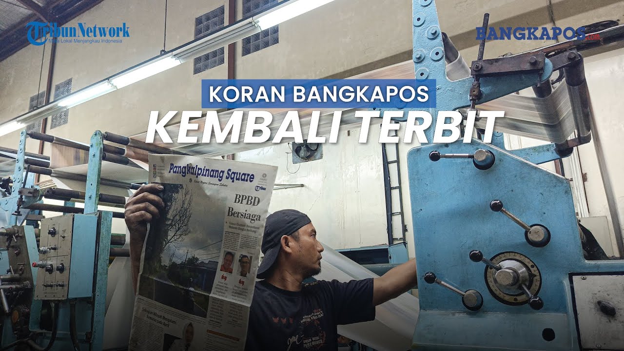 Koran Bangkapos Kembali Terbit Pada Rabu 8 Maret 2023