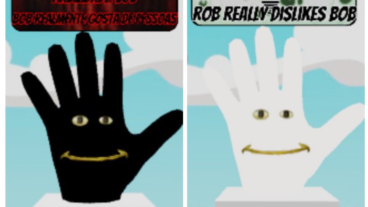 como pegar a luva Bob e Rob no slap battles