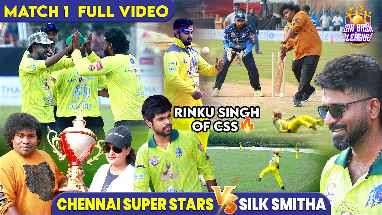ருத்ரதாண்டவம் ஆடிய Batsmans 🔥 | Chennai Super Stars Vs Silk Smitha | Ma Ka Pa | Micset Sriram