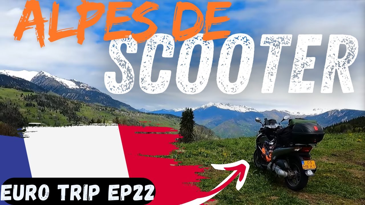 do BRASIL aos ALPES [SOZINHO] de SCOOTER! VIAJANDO A EUROPA DE SCOOTER! Euro Trip EP22