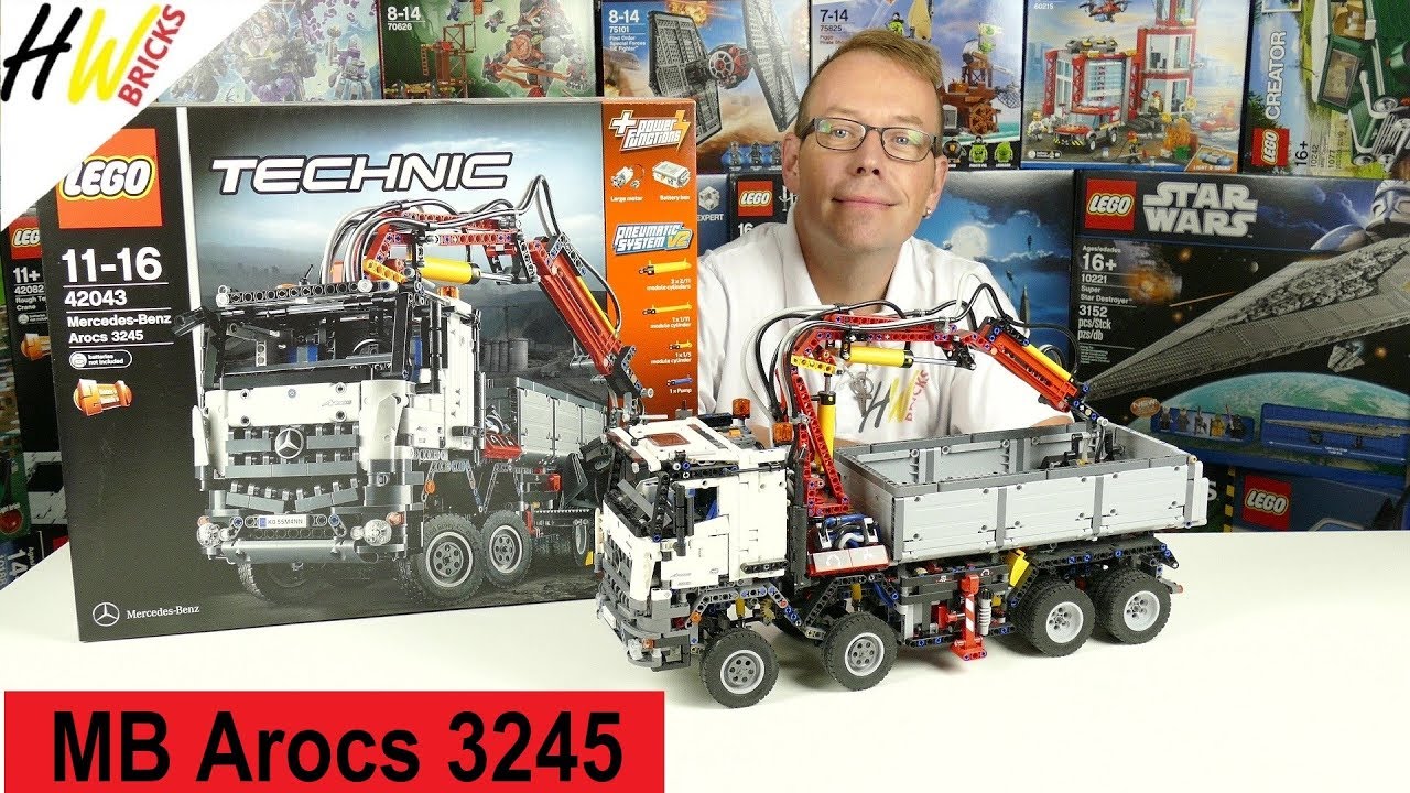 Ein Stern am Technic Himmel LEGO Technic 42043 Mercedes Benz Arocs 3245