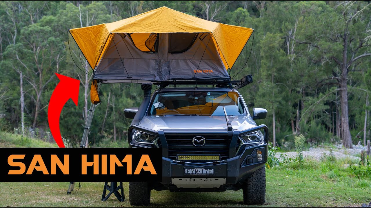 Незабываемое приключение в кемпинге с палаткой SAN HIMA Alpine Rooftop Tent!