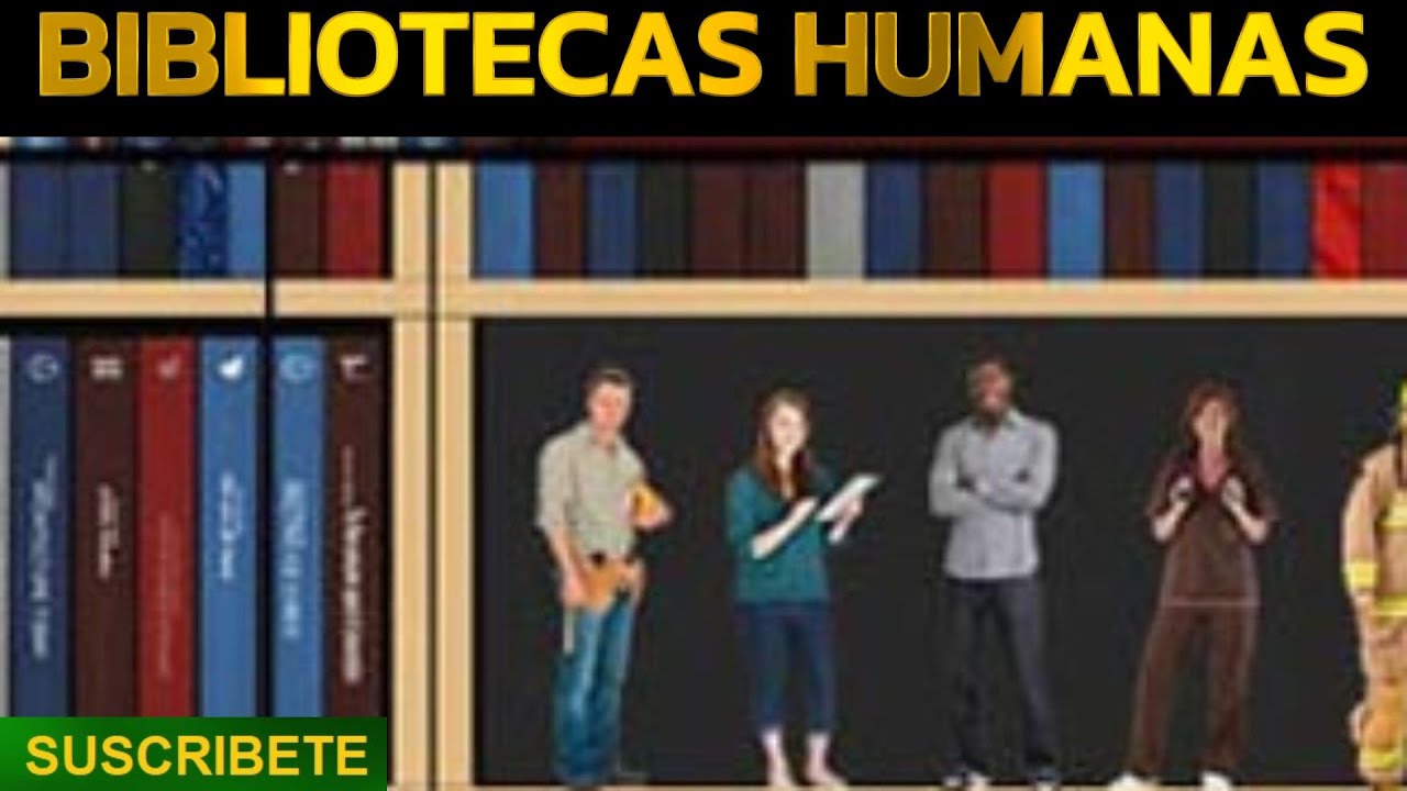 &iquest;TE IMAGINAS UNA BIBLIOTECA QUE EN LUGAR ESCOGER UN LIBRO, ESCOJAS UNA PERSONA PARA QUE TE HABLE?