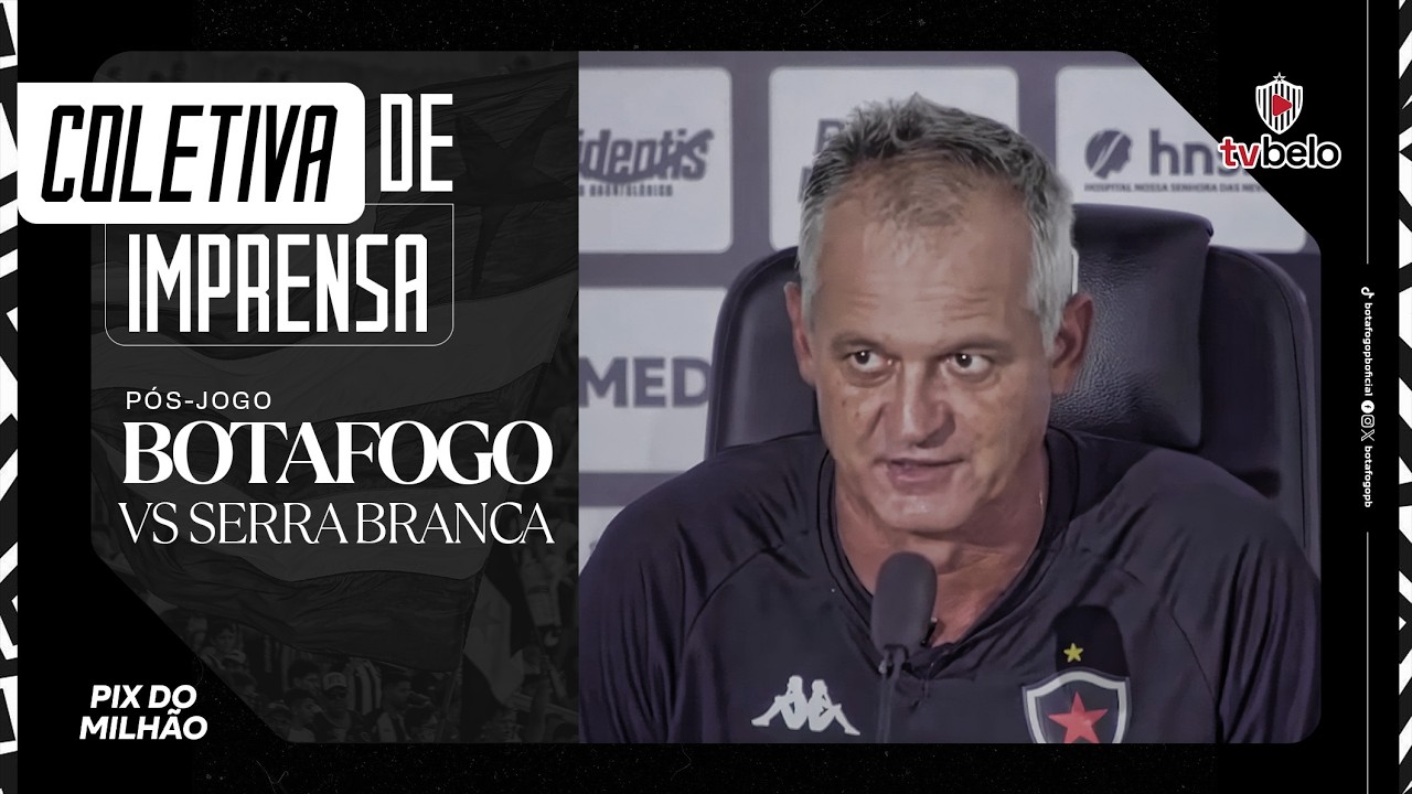 Coletiva Pós-Jogo Lisca Lorenzi - Botafogo-PB X Serra Branca