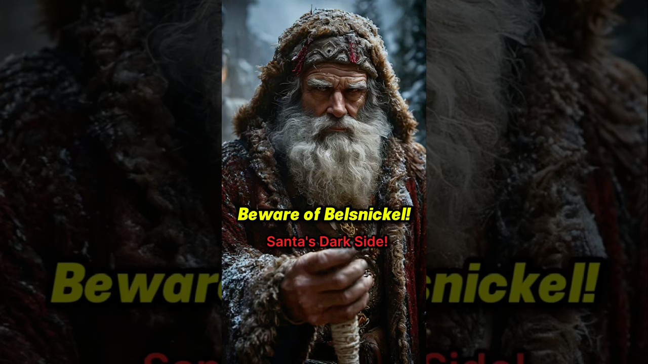 The Dark Side of Santa: Who is Belsnickel? 🎅👹#ScarySanta #Belsnickel #HolidayHorror #scaryfacts