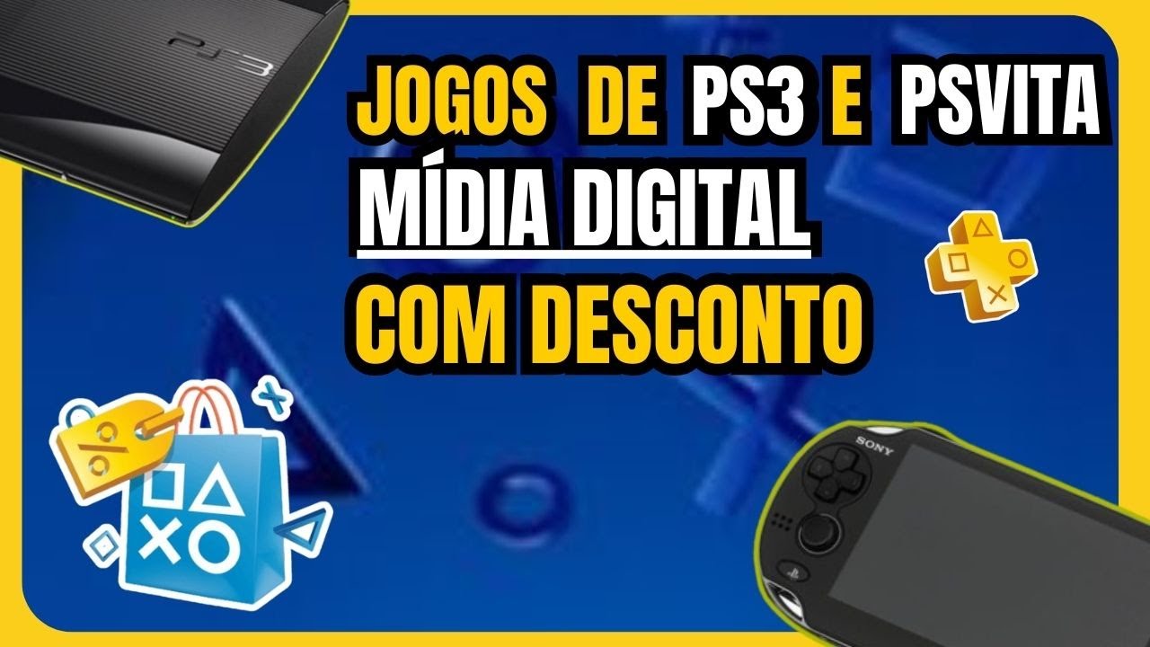 Como comprar jogos Mídia Digital para PS3 e PSVITA com DESCONTO