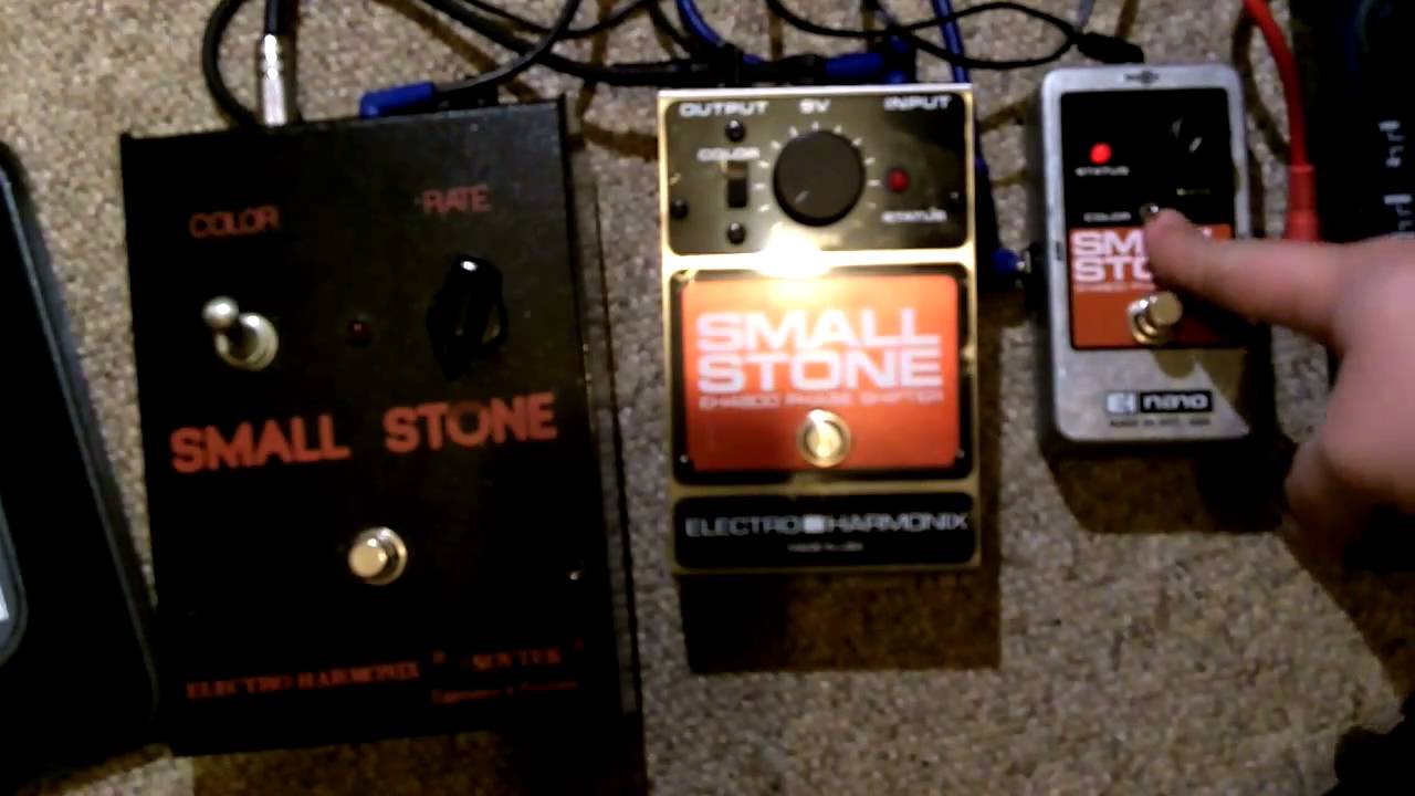 EHX Small Stone Phaser Shootout
